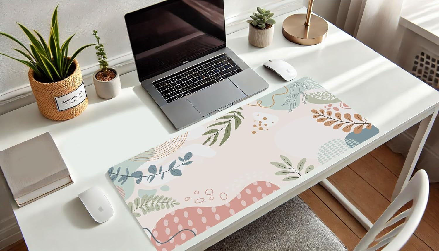 Desk Mat, Large Desk Pad Large Mouse Pad Cute Desk Accessories Home Office Essentials XL Desk Mat Desk Pad Mat for Keyboard Mouse Desk Pads on Top of Desks Computer Desk Mat Mountain